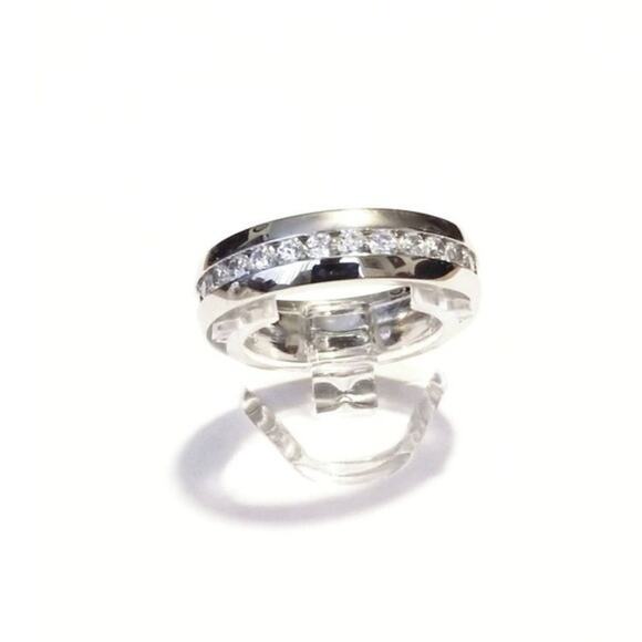New stainless steel CZ ring 6‎ - Picture 4 of 4
